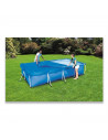Cubierta para piscinas, fabricada en PE, incluye cuerda para asegurar la cubierta. 300 x 210 cm.