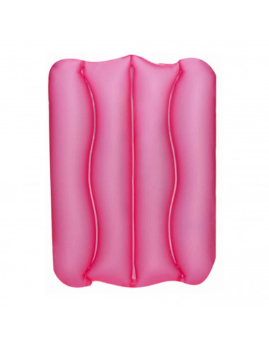Tradineur - Almohada hinchable infantil, incluye válvula de inflado de seguridad, 38 x 25 x 5 cm, para niños de 3+ años. Color S