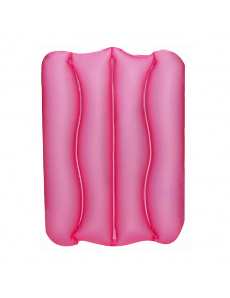 Tradineur - Almohada hinchable infantil, incluye válvula de inflado de seguridad, 38 x 25 x 5 cm, para niños de 3+ años. Color S