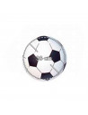 Tradineur - Portería de futbol hinchable, incluye: 2 pelotas de futbol, parche de reparación. 213 x 117 x 125 cm.