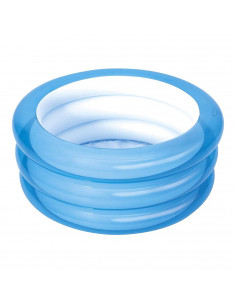Tradineur - Piscina hinchable infantil redonda con 3 aros, 30 x 70 cm, color surtido