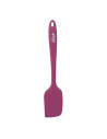 Tradineur - Espátula de silicona color morado para realizar labores de cocina o repostería con 28 x 6 cm. Paleta para cocina de