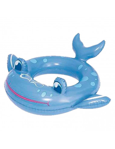 Tradineur - Flotador hinchable infantil con diseño de animales, vinilo resistente. Para niños de 3 - 6 años. 58 x 79 cm. Modelos