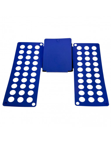 Tradineur - Doblador de ropa plegable de plástico, tabla para doblar prendas, placa de ayuda, plegar camisetas, jerséis, pantalo