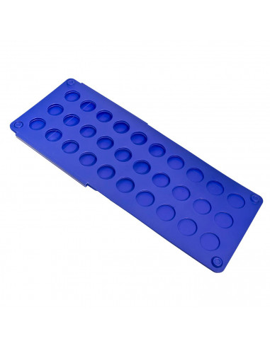 Tradineur - Doblador de ropa plegable de plástico, tabla para doblar prendas, placa de ayuda, plegar camisetas, jerséis, pantalo