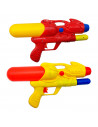 Tradineur - Pistolas de agua a presión, cámara para guardar agua, Para mayores de 3 años, 15 x 27 x 5,5 cm, Color Surtido.