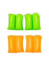 Tradineur - Manguitos infantiles, 2 cámaras de aire, vinilo resistente. Para niños de 3 - 6 años. Color Surtido. 20 x 20 cm
