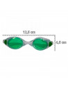 Tradineur - Gafas de buceo, Protección UV, ligeras y versátiles, Fabricadas en PVC, Medida ajustable. Color Surtido. 4,5 x 12,5