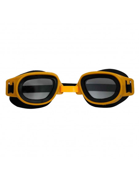 Tradineur - Gafas de buceo natación junior, Protección UV, ligeras y versátiles, Fabricadas en PVC, Medida ajustable. Color Surt