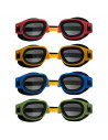 Tradineur - Gafas de buceo natación junior, Protección UV, ligeras y versátiles, Fabricadas en PVC, Medida ajustable. Color Surt