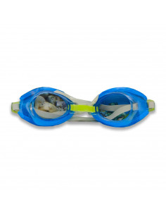 Tradineur - Gafas de buceo natación infantil, ligeras y versátiles, Fabricadas en PVC, Medida ajustable. Color Surtido. 4 x 15 c