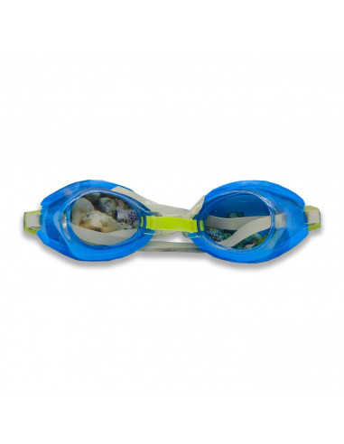 Tradineur - Gafas de buceo natación infantil, ligeras y versátiles, Fabricadas en PVC, Medida ajustable. Color Surtido. 4 x 15 c