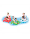 Tradineur - Flotador hinchable infantil con forma de animales, vinilo resistente, 3 modelos distintos, Modelo surtido. 86 x 69 c