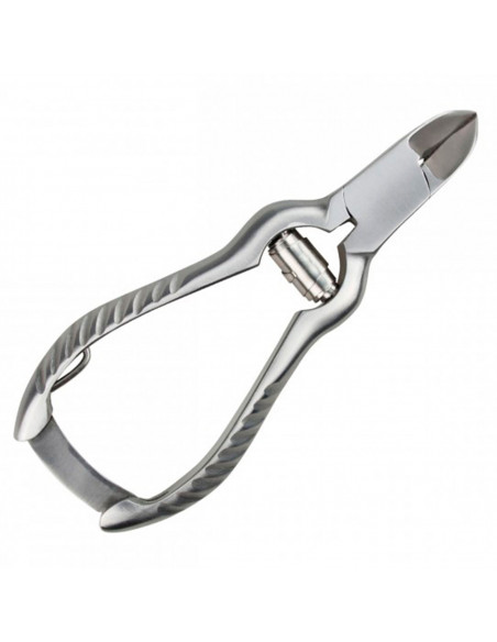 Tradineur - Alicates de pedicura, cortaúñas de acero inoxidable, tenazas, pinza para uñas de pies gruesas y duras, uñas encarnad