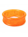 Tradineur - Piscina hinchable infantil, vinilo resistente, válvula de seguridad, 3 cámaras de aire, 64 x 25 cm, color aleatorio