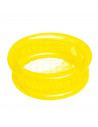 Tradineur - Piscina hinchable infantil, vinilo resistente, válvula de seguridad, 3 cámaras de aire, 64 x 25 cm, color aleatorio