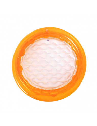 Tradineur - Piscina hinchable infantil, vinilo resistente, válvula de seguridad, 3 cámaras de aire, 64 x 25 cm, color aleatorio