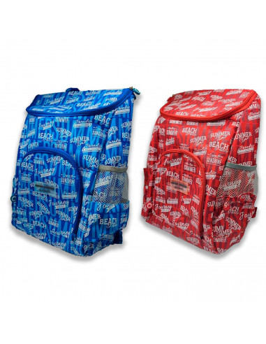 Tradineur - Mochila frigorífica, fabricación en poliéster, Mochila de viaje, ideal para verano. Color Surtido. 42 x 39 x 28 cm.